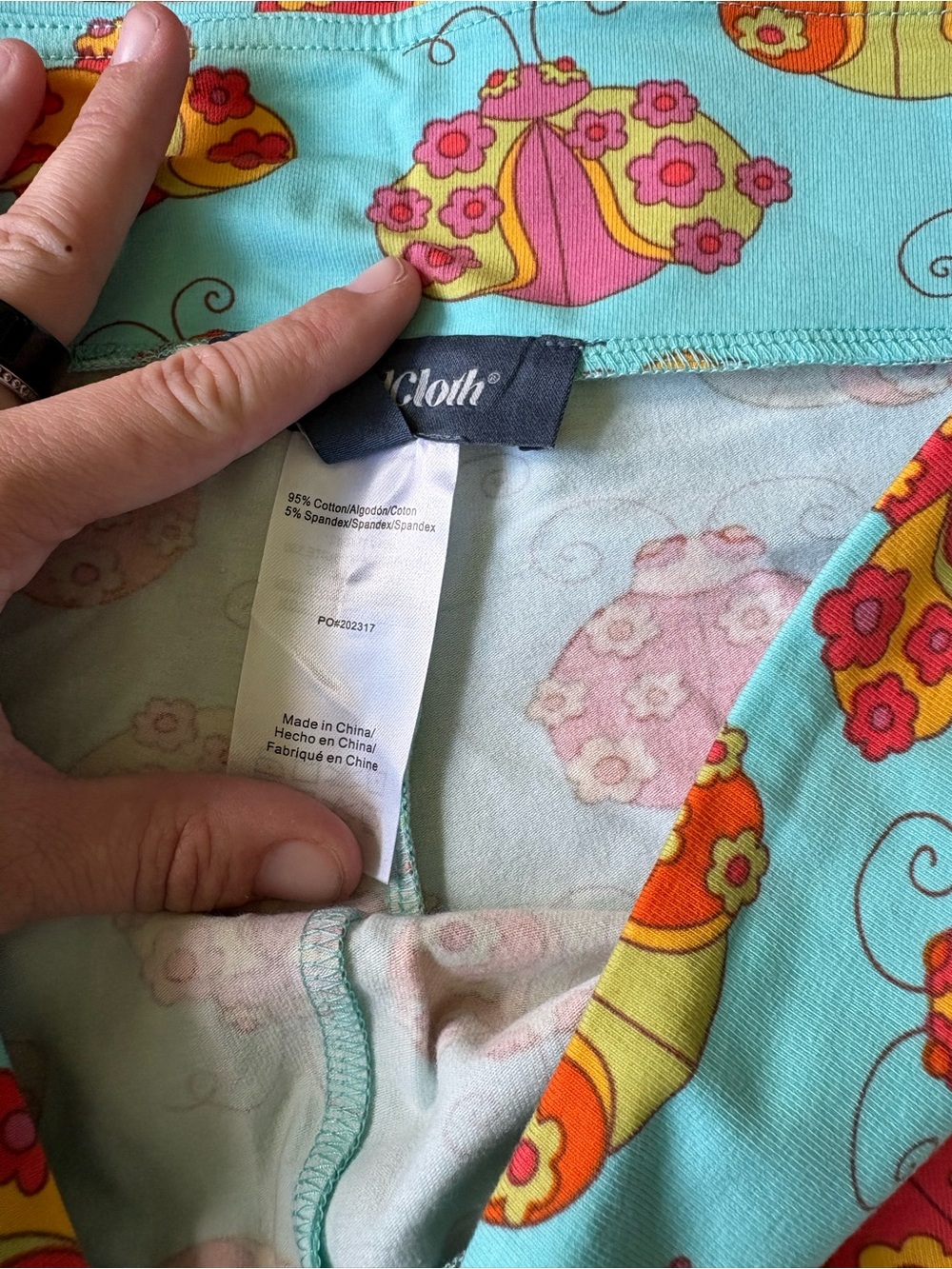 MODCLOTH LADY BUG BIKER SHORTS - Picture 5 of 6